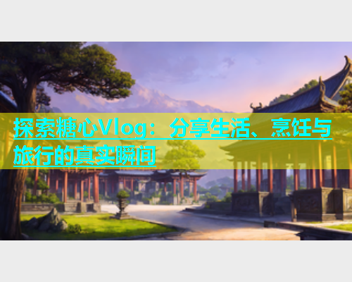 探索糖心Vlog：分享生活、烹饪与旅行的真实瞬间  第2张