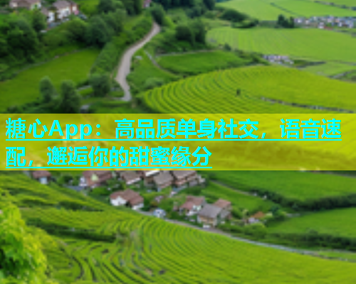 糖心App：高品质单身社交，语音速配，邂逅你的甜蜜缘分  第2张