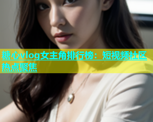 糖心vlog女主角排行榜：短视频社区热点聚焦  第1张
