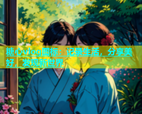 糖心vlog图标：记录生活，分享美好，发现新世界