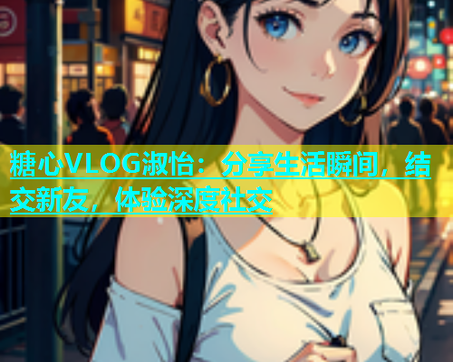 糖心VLOG淑怡：分享生活瞬间，结交新友，体验深度社交
