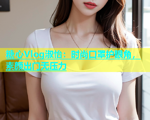 糖心Vlog淑怡：时尚口罩护眼角，素颜出门无压力  第1张