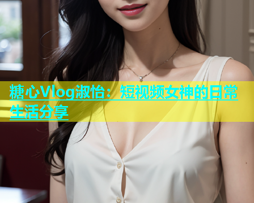 糖心Vlog淑怡：短视频女神的日常生活分享  第1张