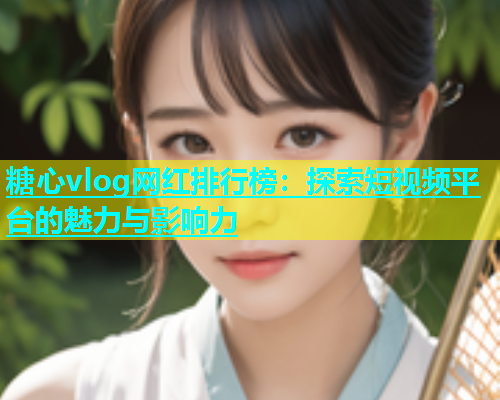 糖心vlog网红排行榜：探索短视频平台的魅力与影响力  第1张