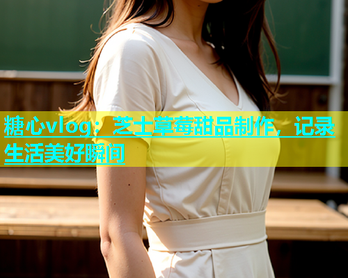 糖心vlog：芝士草莓甜品制作，记录生活美好瞬间