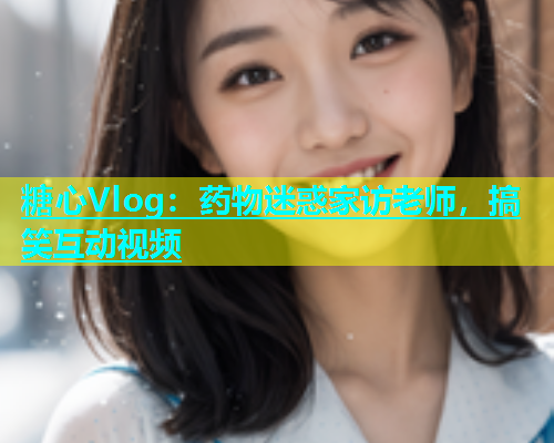糖心Vlog：药物迷惑家访老师，搞笑互动视频  第1张
