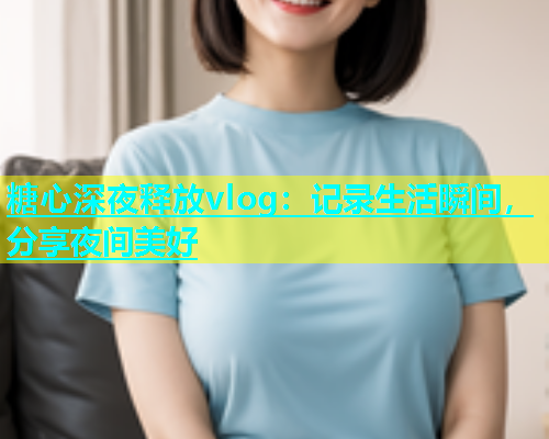 糖心深夜释放vlog：记录生活瞬间，分享夜间美好  第1张