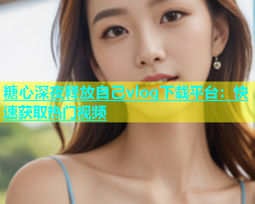 糖心深夜释放自己vlog下载平台：快速获取热门视频  第1张