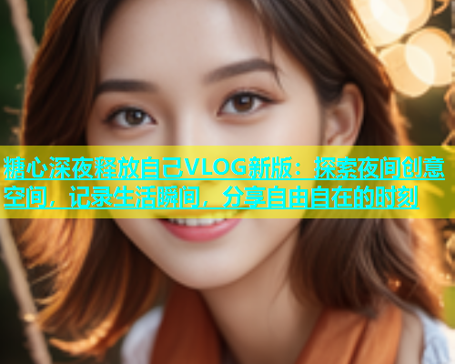 糖心深夜释放自己VLOG新版：探索夜间创意空间，记录生活瞬间，分享自由自在的时刻  第1张