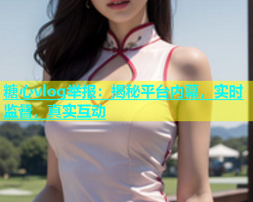 糖心vlog举报：揭秘平台内幕，实时监督，真实互动