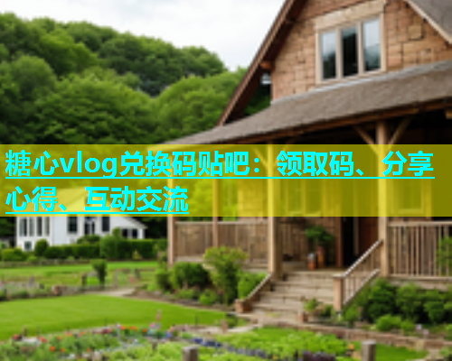 糖心vlog兑换码贴吧：领取码、分享心得、互动交流