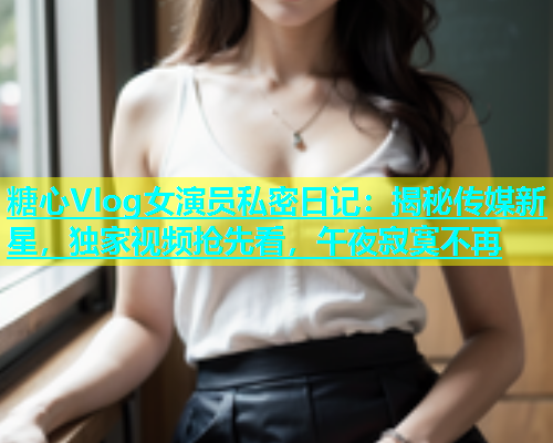 糖心Vlog女演员私密日记：揭秘传媒新星，独家视频抢先看，午夜寂寞不再  第2张
