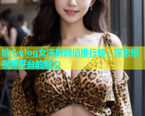 糖心vlog女演员颜值排行榜：探索短视频平台的魅力