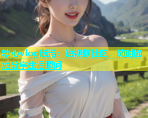 糖心vlog版污：短视频社区，随时随地分享生活瞬间
