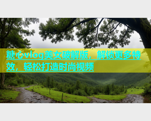 糖心vlog美女破解版，解锁更多特效，轻松打造时尚视频