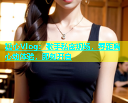 糖心Vlog：歌手私密现场，零距离心动体验，即刻开启