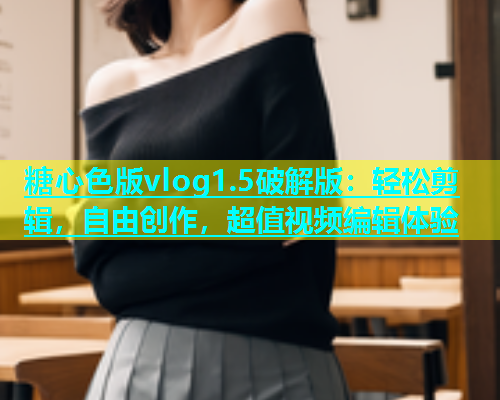 糖心色版vlog1.5破解版：轻松剪辑，自由创作，超值视频编辑体验