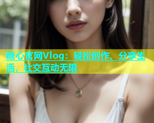 糖心官网Vlog：轻松创作、分享生活，社交互动无限