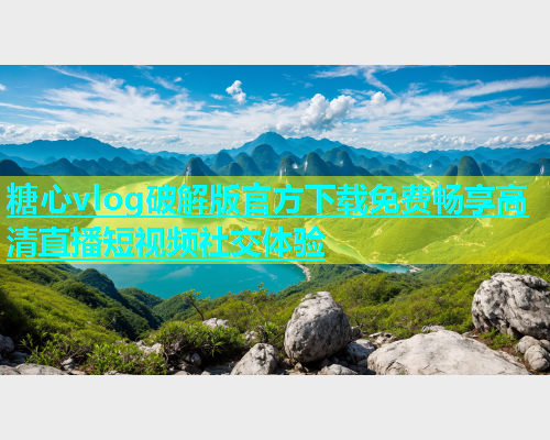 糖心vlog破解版官方下载免费畅享高清直播短视频社交体验