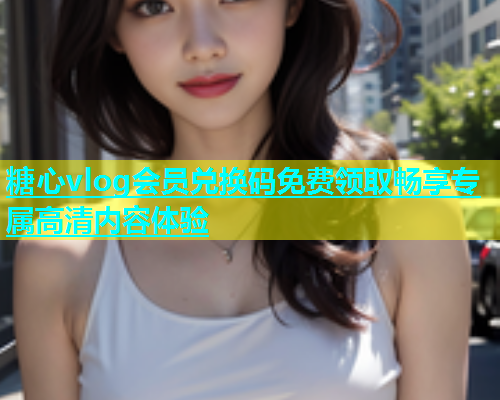 糖心vlog会员兑换码免费领取畅享专属高清内容体验